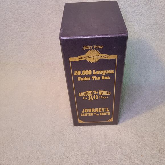 Jules Verne 3 Classic movies VHS Box Set 1998: 20000 Leagues, Around the World - Picture 9 of 10